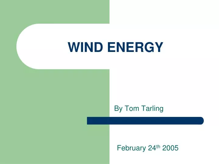 wind energy