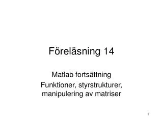 f rel sning 14