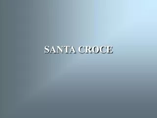 santa croce