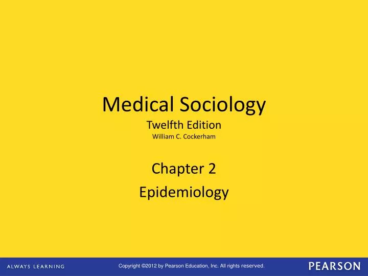 chapter 2 epidemiology