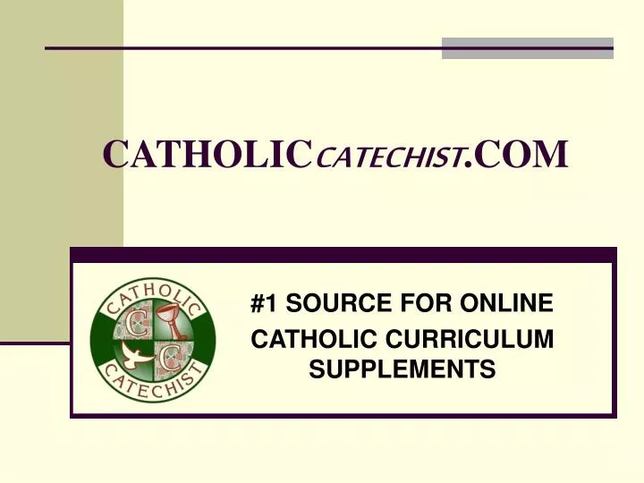 catholic catechist com