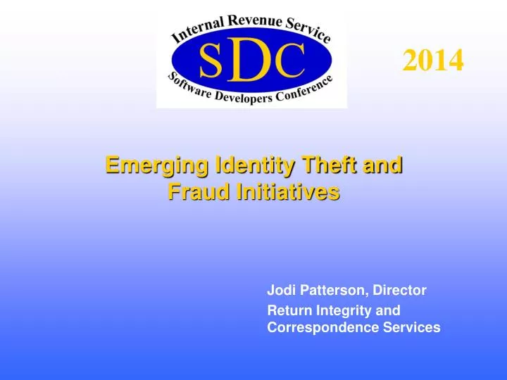 emerging identity theft and fraud initiatives