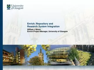 Enrich: Repository and Research System Integration