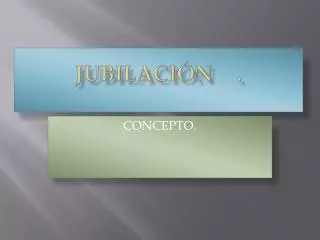 jubilaci n