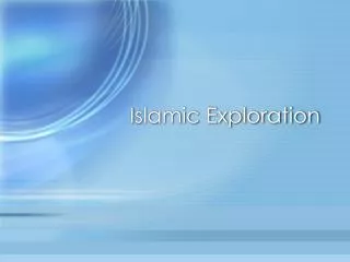 Islamic Exploration