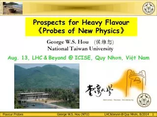 Prospects for Heavy Flavour ? Probes of N ew Physics ?