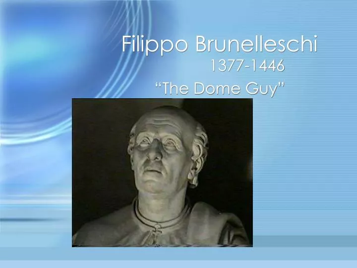 filippo brunelleschi