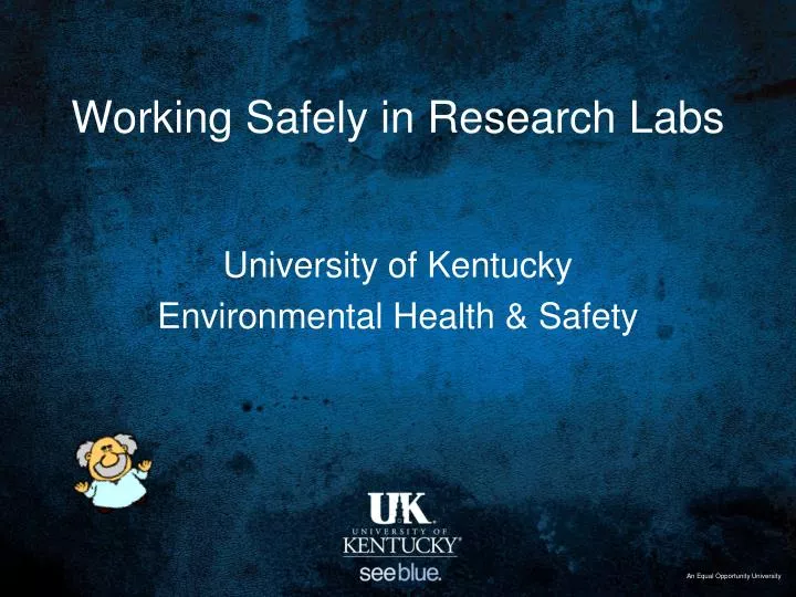 working safely in research labs