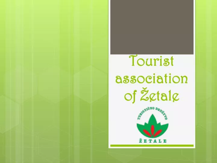 tourist a ssociation of etale