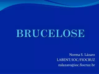 brucelose