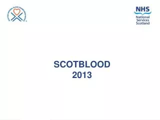 SCOTBLOOD 2013