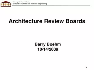 Architecture Review Boards