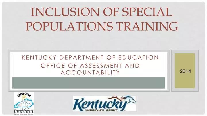 inclusion of special populations training
