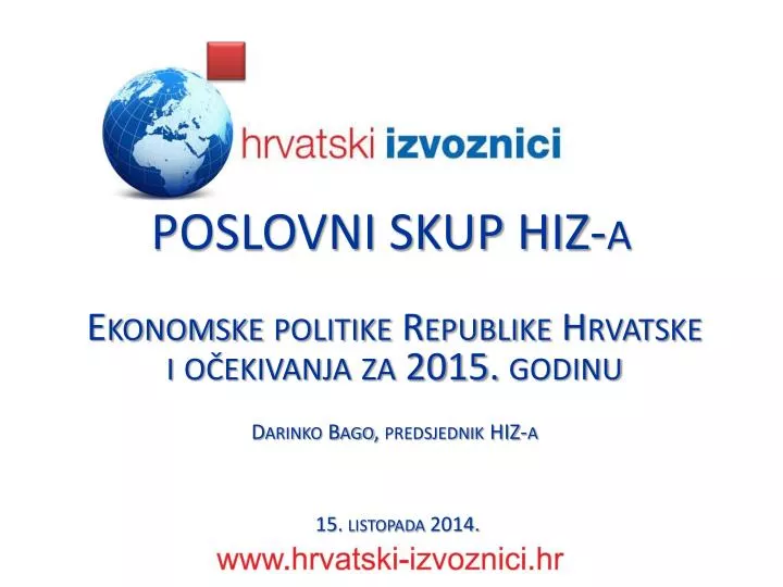 poslovni skup hiz a