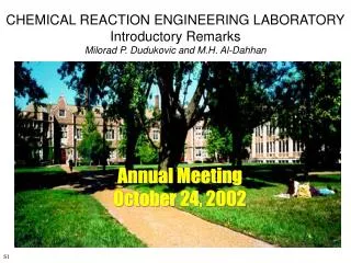 Annual Meeting October 24, 2002