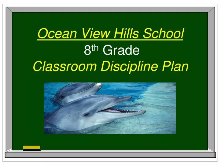 8 th grade classroom discipline plan