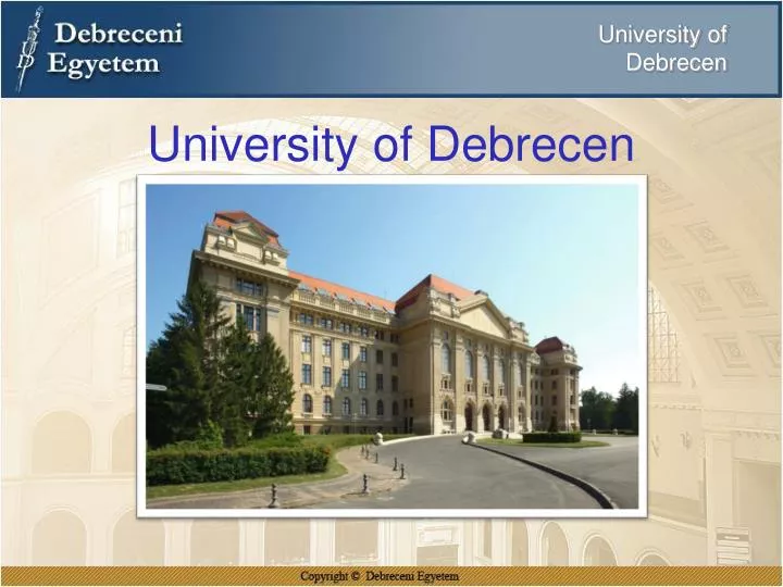 university of debrecen