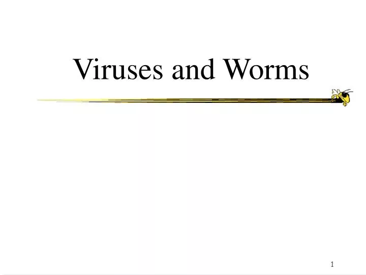 viruses and worms