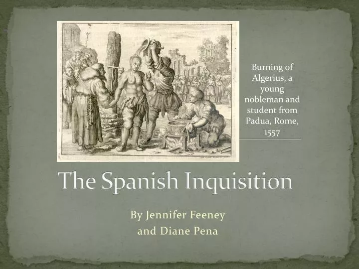 the spanish inquisition