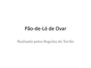p o de l de ovar