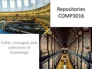Repositories COMP3016