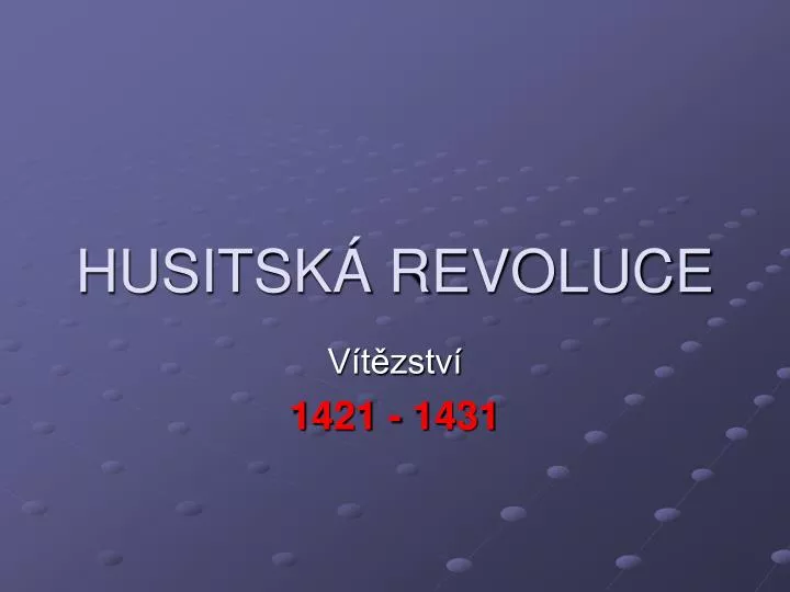 husitsk revoluce