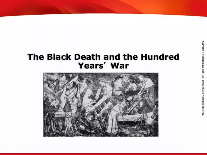 the black death and the hundred years war
