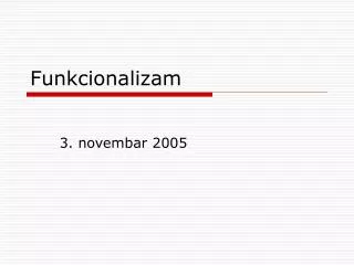 funkcionalizam