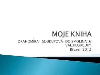 moje kniha