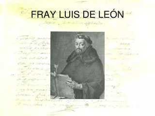 fray luis de le n