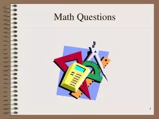 Math Questions