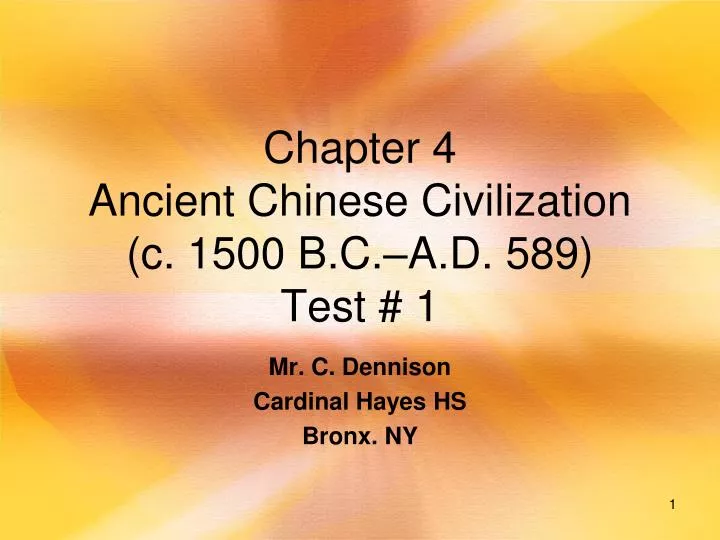 chapter 4 ancient chinese civilization c 1500 b c a d 589 test 1