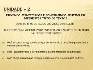 unidade 2