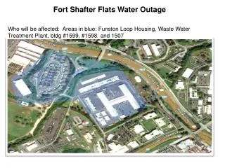 Fort Shafter Flats Water Outage