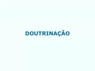 doutrina o