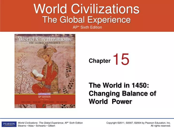 the world in 1450 changing balance of world power