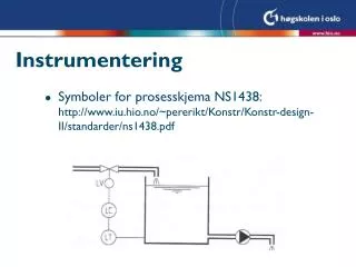 instrumentering