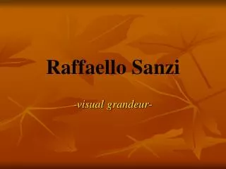 Raffaello Sanzi