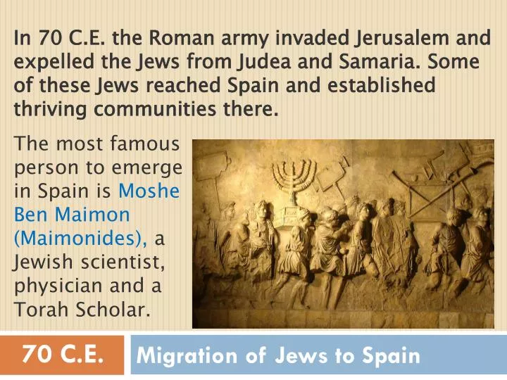 migration of jews to spain