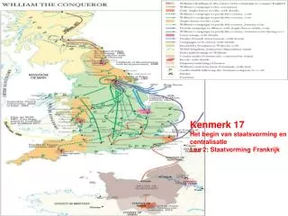 kenmerk 17 het begin van staatsvorming en centralisatie les 2 staatvorming frankrijk