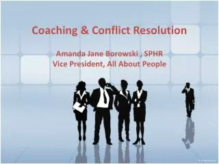 Coaching &amp; Conflict Resolution