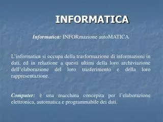 informatica