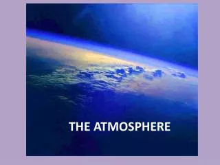 the atmosphere