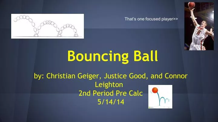 bouncing ball
