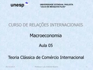 curso de rela es internacionais