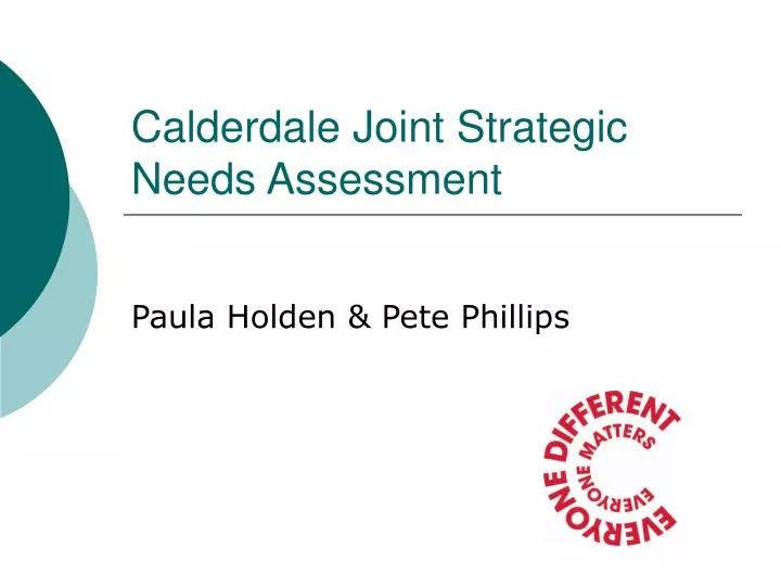 calderdale joint strategic needs assessment