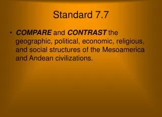 Standard 7.7