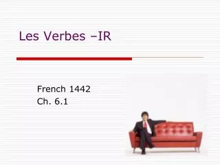 les verbes ir