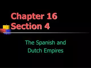 chapter 16 section 4