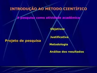 introdu o ao m todo cient fico